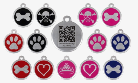 Qr Pet Id Tags Or Personalized Pet Id Tags - Red Dingo Dog Tags, HD Png Download, Free Download