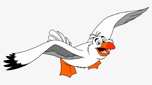 Seagull Clip Art Tumundografico - Little Mermaid Characters Png, Transparent Png, Free Download