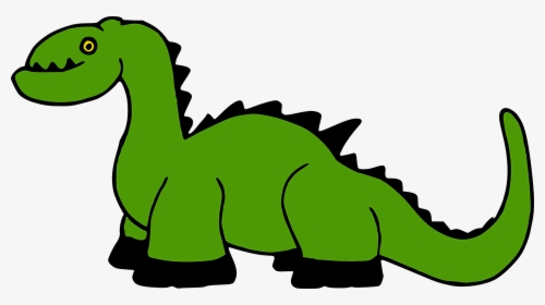 Dinosaur Clipart No Background - Cartoon Dinosaur Transparent Background, HD Png Download, Free Download