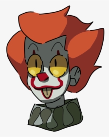 Nsfw Drawing Pennywise Huge Freebie Download For Powerpoint - Clown Drawings Pennywise Cartoon, HD Png Download, Free Download