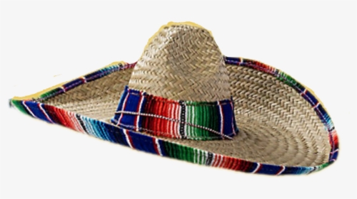 Sombrero Mexican Style Wide Brim Straw Hat Charro Clip - Mexican Sombrero Png, Transparent Png, Free Download