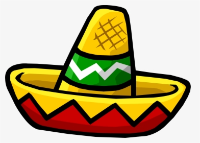 Club Penguin Wiki - Transparent Background Sombrero Png, Png Download, Free Download