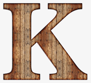 Wooden Capital Letter K - Letter K Transparent Background, HD Png Download, Free Download