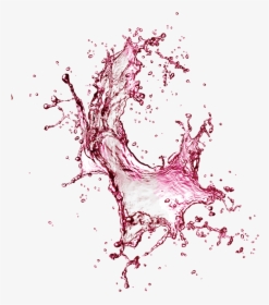 Purple Water Splash Effect Element Free Download Png - Splash Water Effect Png, Transparent Png, Free Download