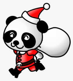 Transparent Santa Waving Png - Santa Panda, Png Download, Free Download