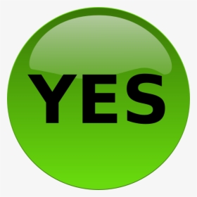 Yes Button Clipart, HD Png Download, Free Download