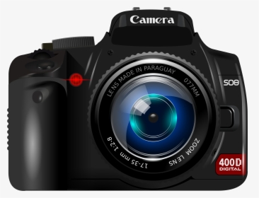 This Free Icons Png Design Of Dslr Camera Lens Remix - Camera Clipart, Transparent Png, Free Download
