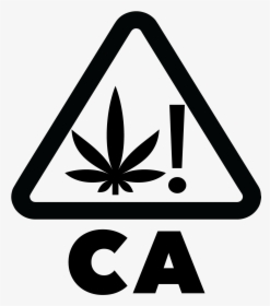 California Universal Symbol For Cannabis - California Cannabis Symbol, HD Png Download, Free Download