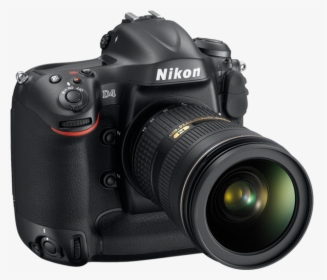 Digital Slr Camera Png Photo - Nikon D4s, Transparent Png, Free Download