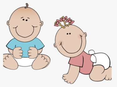 Babies Playing Cliparts - Baby Boy Clip Art, HD Png Download, Free Download