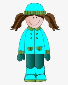 Transparent Winter - Winter Clothes Free Clip Art, HD Png Download, Free Download