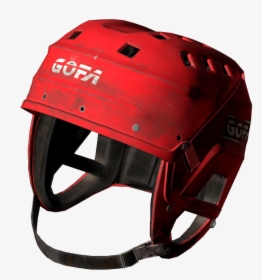 Hockey Helmet Red - Helmet, HD Png Download, Free Download