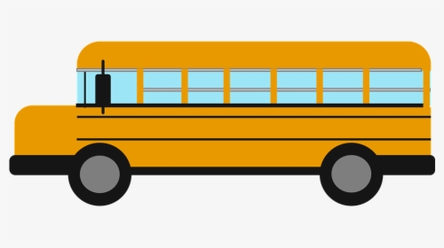 Graphic, Bus, School, School Bus, Transportation - School Bus, HD Png Download, Free Download