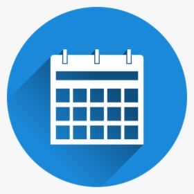 Calendario, Fechas, Horario, Fecha, Plan Diario, Icono - Blue Calendar Icon Png, Transparent Png, Free Download