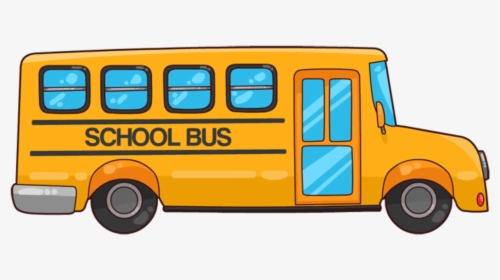 Cute School Bus Clip Art Free Clipart Images - School Bus, HD Png Download, Free Download