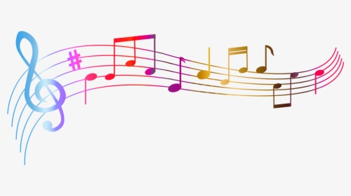 Notas Musicales De Color - Colorful Music Notes Clipart, HD Png Download, Free Download