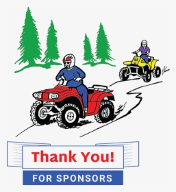 Thank You Sponsors - Atv Club, HD Png Download, Free Download