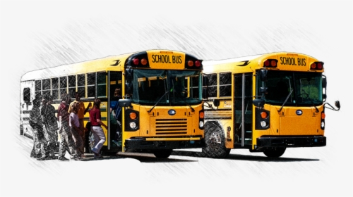 All American Bus - All American Bluebird Bus, HD Png Download, Free Download