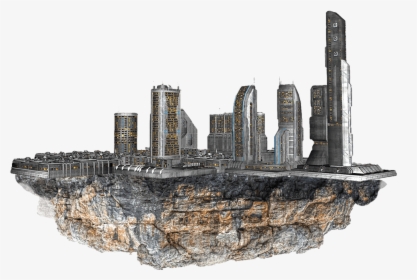Floating City - Skyline, HD Png Download, Free Download