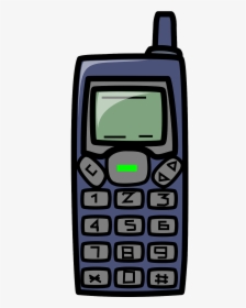 Old Cell Phone Png, Transparent Png, Free Download