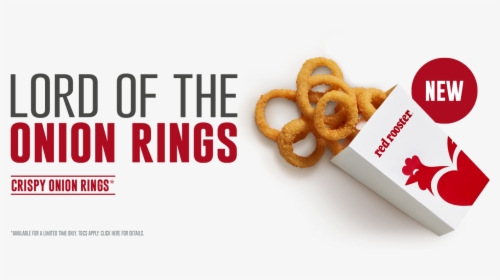 Crispy Onion Rings - Red Rooster, HD Png Download, Free Download