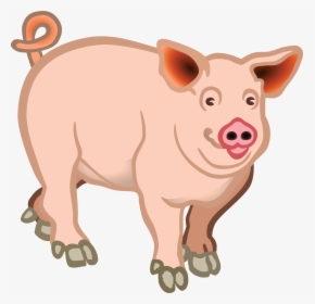 Transparent Pig Silhouette Png - Pig Clipart Png, Png Download, Free Download