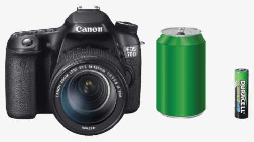 Comparación De Tamaños Con La Canon 70d - Canon Eos, HD Png Download, Free Download
