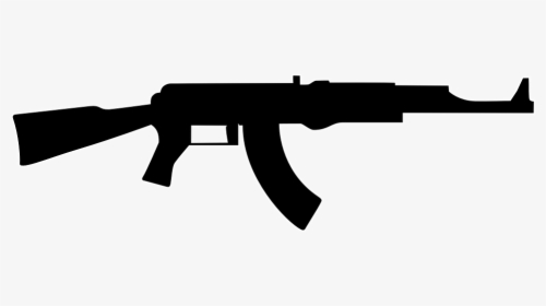 Gun, Weapon, Military, Shotgun, Rifle, Army, Trigger - Logo Ak 47 Png, Transparent Png, Free Download