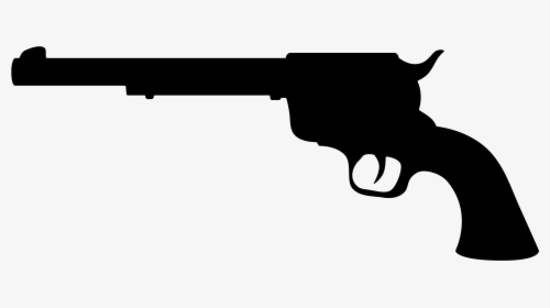 Firearm Pistol Gun Clip Art - Colt Revolver 1890, HD Png Download, Free Download