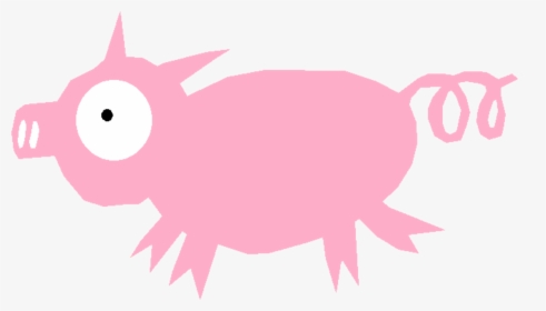 Livestock,carnivoran,pig - Pink Paint Splash Clipart, HD Png Download, Free Download