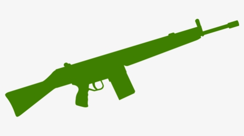 Rifle, Gun, Green, Weapon, Military, War, Army, Armed - Provide For The Common Defense Symbol, HD Png Download, Free Download