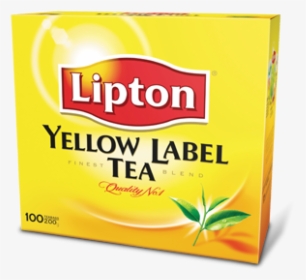 Transparent Yellow Label Png - Lipton Yellow Label Tea Bags 200g, Png Download, Free Download