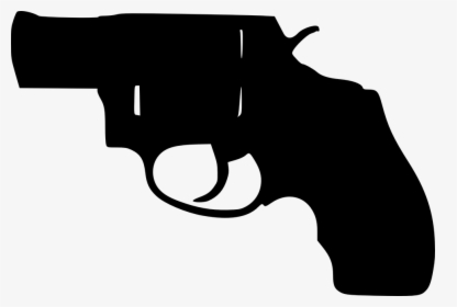 Transparent Pistol Clipart - Silhouette 38 Special, HD Png Download, Free Download