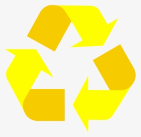 Recycling Symbol Icon Twotone Yellow - Reduce Recycle Reuse Refuse, HD Png Download, Free Download