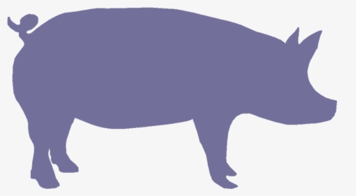 Pig Face Silhouette - Pig Clipart, HD Png Download, Free Download