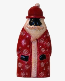 Handcarved Soapstone Santa - Figurine, HD Png Download, Free Download