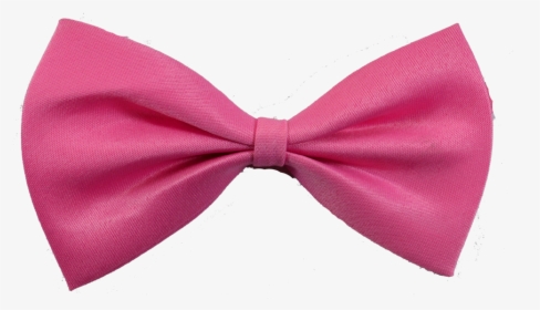 Bow Tie Pink Necktie Clothing Accessories Satin - Pink Bow Tie Png, Transparent Png, Free Download