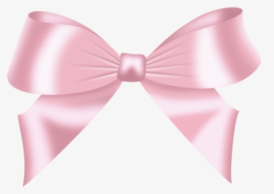 Bow Tie Ribbon Paper Clip Clip Art - Light Pink Bow Transparent, HD Png Download, Free Download