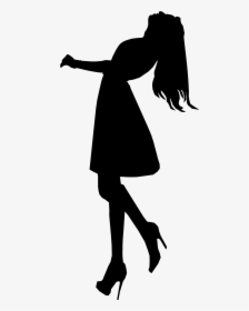 Shadow Lady Fashion Model Hair Png Image - Sombra De Chica Png, Transparent Png, Free Download