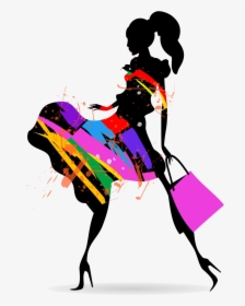Fashion Silhouette Color No Background - Transparent Background Fashion Png, Png Download, Free Download