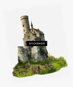 Medieval Castle , Png Download - Drawing Middle Ages Castle, Transparent Png, Free Download