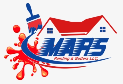 Logo Mars Painting And Gutters Oficial - Graphic Design, HD Png Download, Free Download