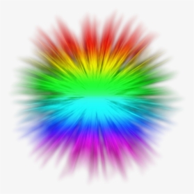 Download Explosion Transparent Png Clipart - Rainbow Explosion Transparent, Png Download, Free Download