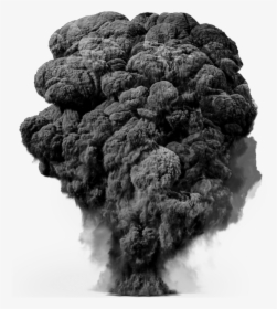 #smoke #black #explosion #4asno4i #ftestickers #дым - Mushroom Cloud No Background, HD Png Download, Free Download
