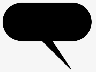 Bubble, Talk, Balloon, Chat, Speak, Message, Dialog - Bulle De Conversation Noir, HD Png Download, Free Download