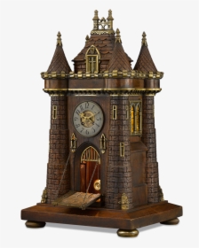 Medieval Castle Clock Garniture - Antique Clocks, HD Png Download, Free Download