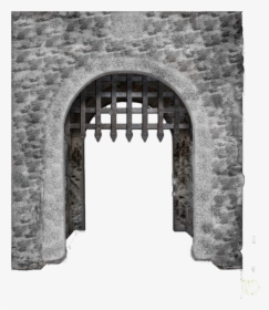 Medieval Main Enter Isolated - Medieval Castle Gates, HD Png Download, Free Download