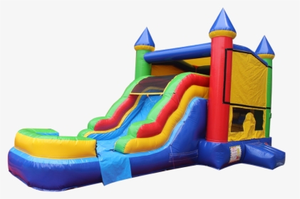 Inflatable Bounce Slide Wet Dry Combo, HD Png Download, Free Download