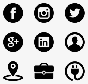 Logo Redes Sociales Png - Png Iconos Redes Sociales, Transparent Png, Free Download