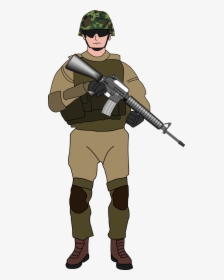 Transparent Background Soldier Clipart, HD Png Download, Free Download